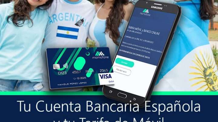 Ver cuenta bancaria espanola solo con pasaporte argentino momofone