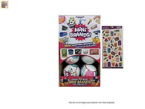 Mini Brands 5 Surprise Zuru: Pack 12 Bolas sorpresa 5 regalos coleccionables miniatura
