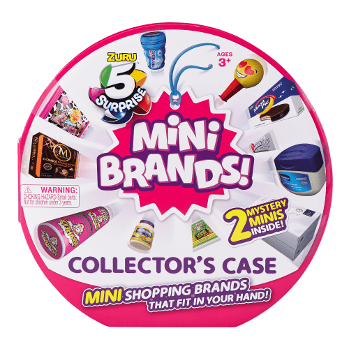 Caja coleccion Mini Brands 5 Surprise Zuru estuche para 30 articulos