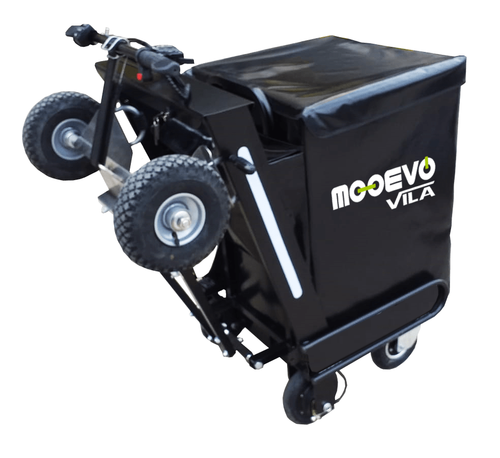 Carro electrico de reparto urbano sostenible Mooevo