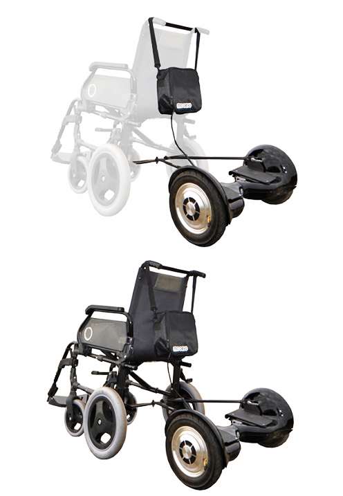 silla de ruedas para patinete electrico Mooevo