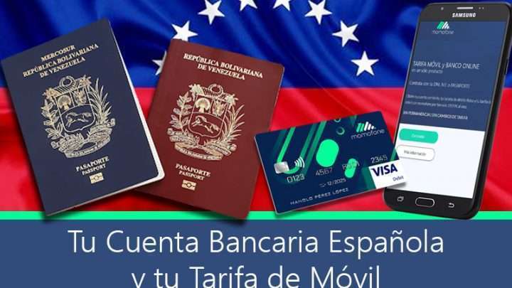 cuenta bancaria española pasaporte venezuela