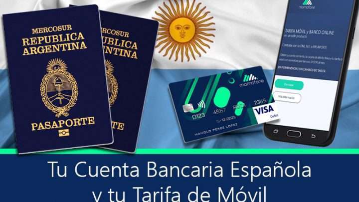 Ver cuenta bancaria espanola con pasaporte argentino