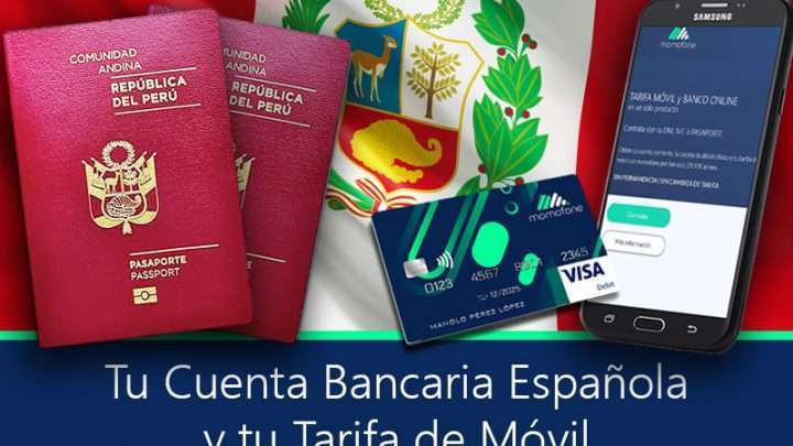 Ver cuenta bancaria espanola con pasaporte peruano