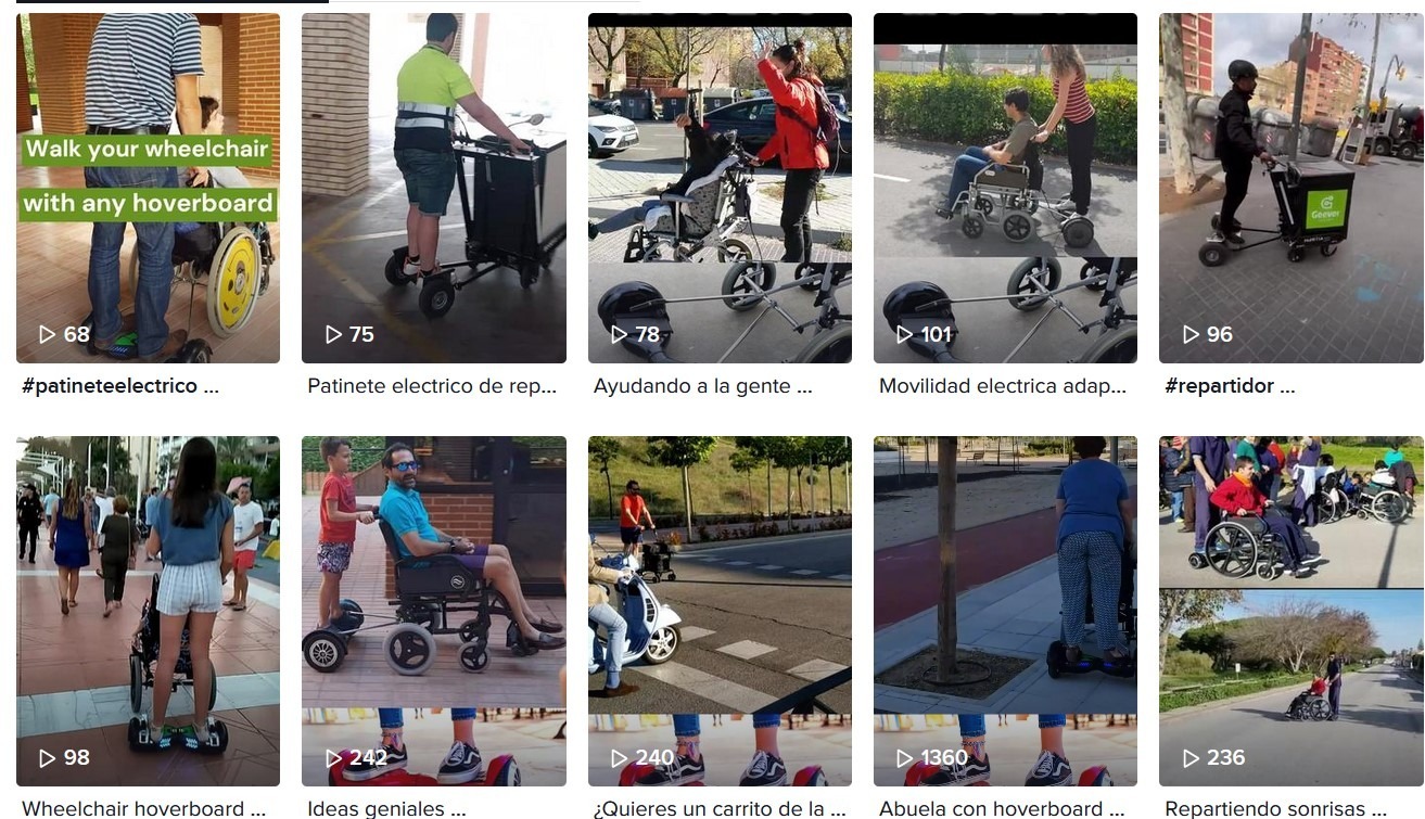 videos de sillas de ruedas en tiktok