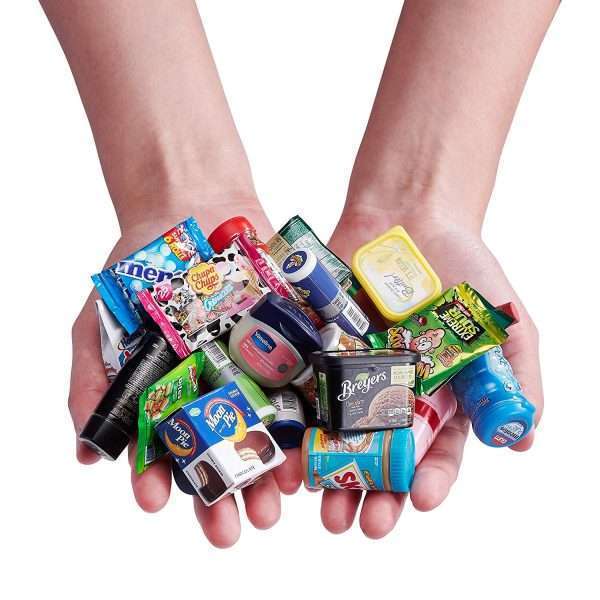 Caja coleccion Mini Brands 5 Surprise Zuru estuche para 30 articulos