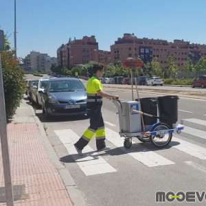 Ver carros electricos para barrenderos limpieza viaria