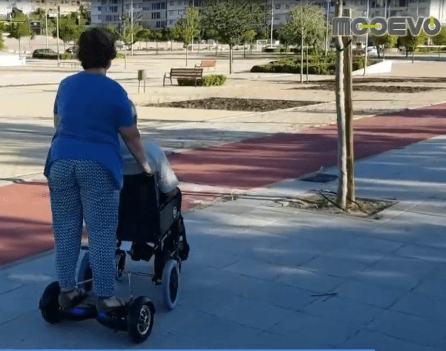 Movilidad eléctrica para sillas de ruedas