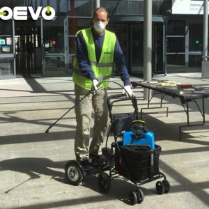 See electric cleaning trolley for hospitals