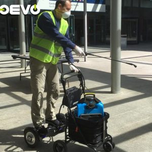See electric cleaning vehicle desinfection