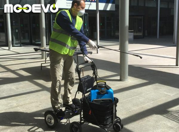 See electric cleaning vehicle desinfection