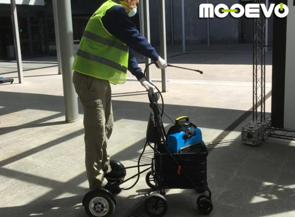 See electric mobility for cleaning and desinfection