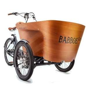 Triciclo electrico cargo Babboe Carve Mountain 500wh