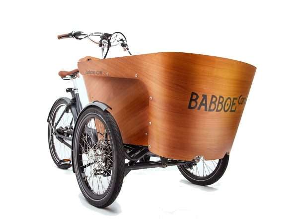 Triciclo electrico cargo Babboe Carve Mountain 500wh
